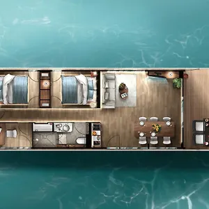 Hausboote Am Lankenauer Hoeft Bremen